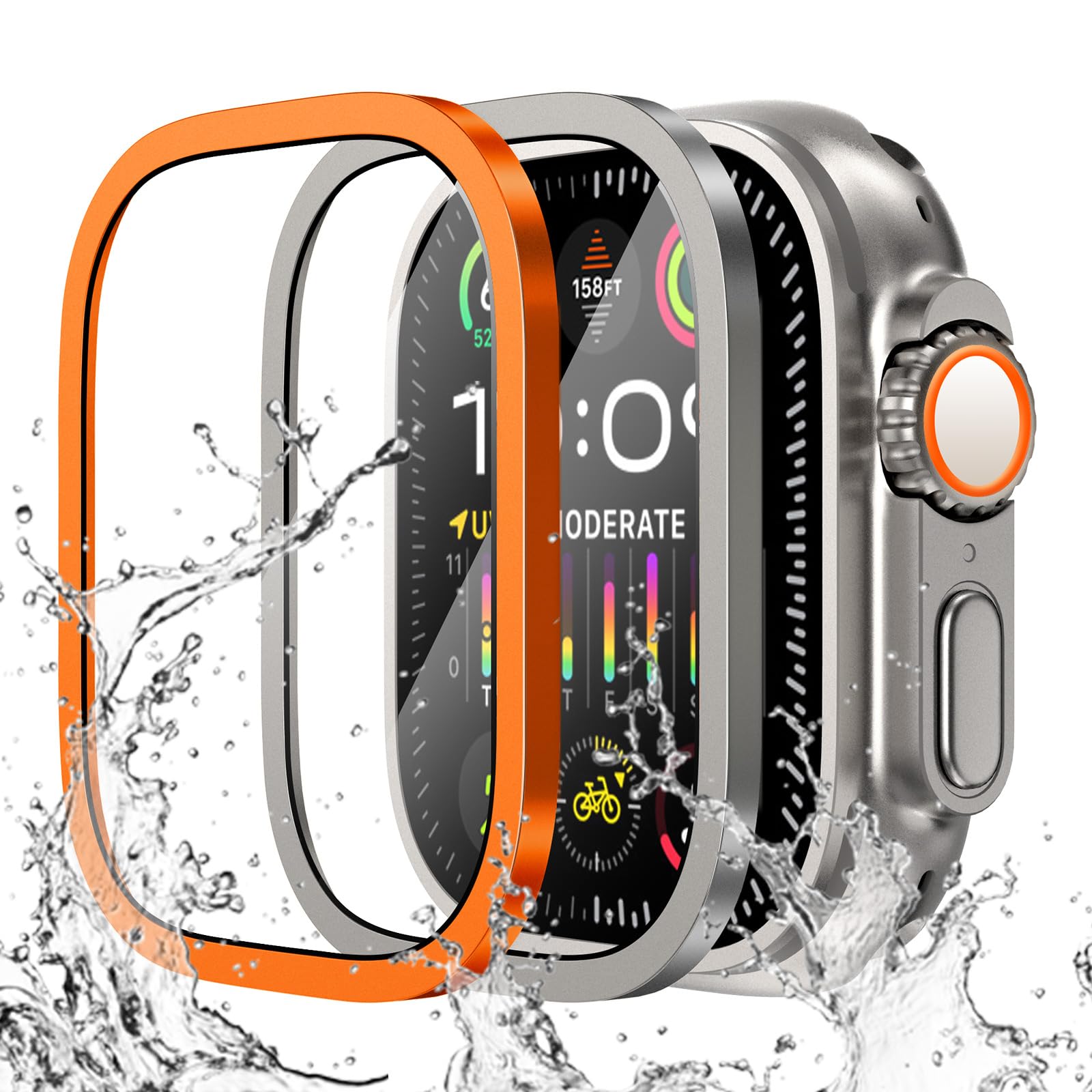 Smartwatch Apple Watches For Women - กระจกนิรภัยสําหรับ Apple Watch Ultra 49 มม.