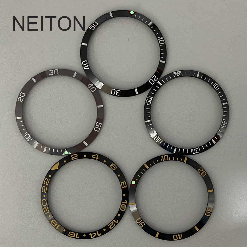 Watch Bezel Insert - NEITON 34 มม.เซรามิค BEZEL แทรกสําหรับ 36mm