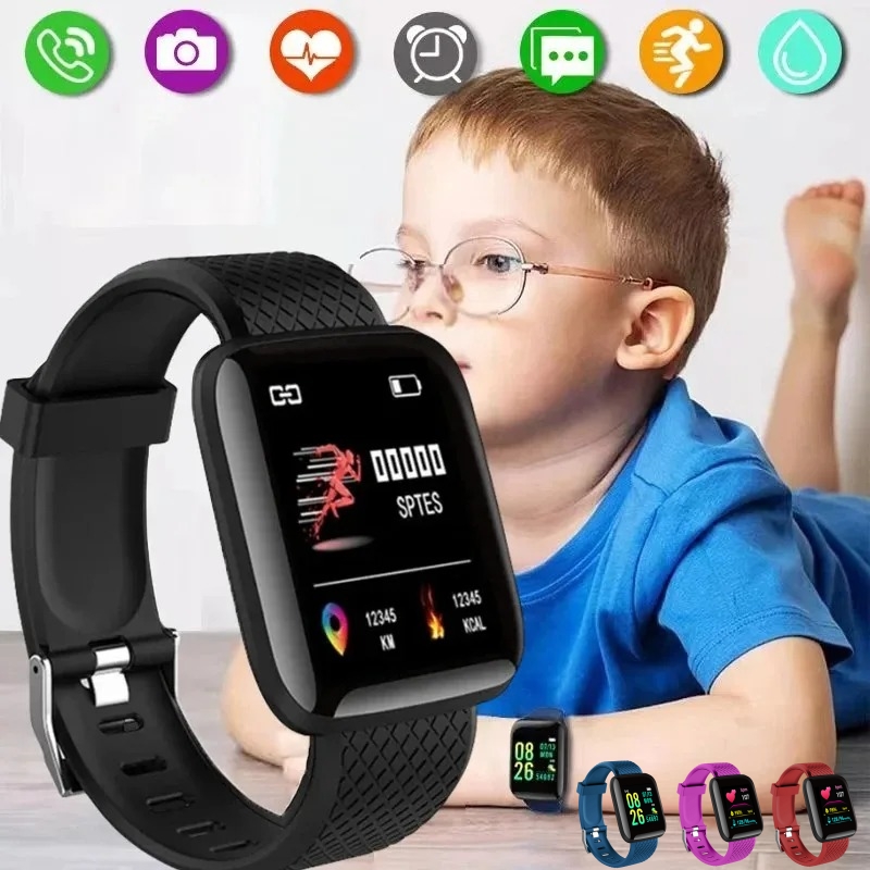 Smartwatch Digital Watches For Kid Boy With Alarm - สมาร์ทวอท์ชกีฬาฟิตเนสนาฬิกาเด็ก 2024 นาฬิกาเด็กสําหรับเด็กผู้หญิงของขวัญ LED สร้อยข้อมืออิเล็กทรอนิกส์นาฬิกาข้อมือดิจิตอล Mens