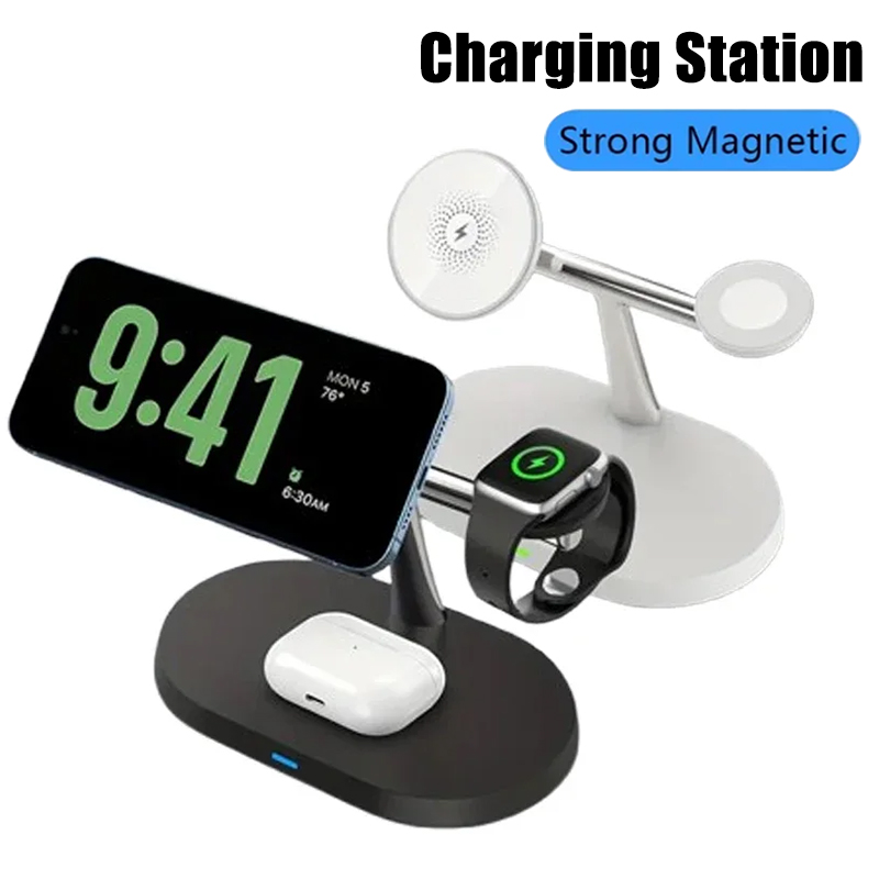 Smartwatch Watches Compatible With Iphone - แท่นชาร์จไร้สายแม่เหล็ก 3 in 1 Opansten สำหรับ