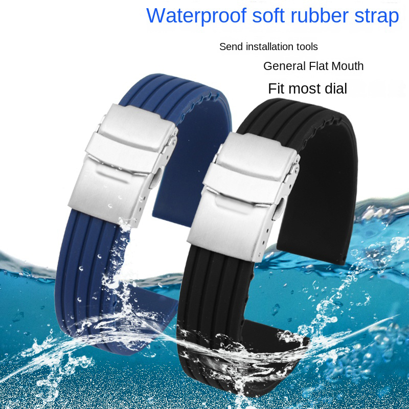Smartwatch Casio Watches For Men - สายซิลิโคน16มม. 18มม. 20มม. 22มม. 24มม. 24มม.