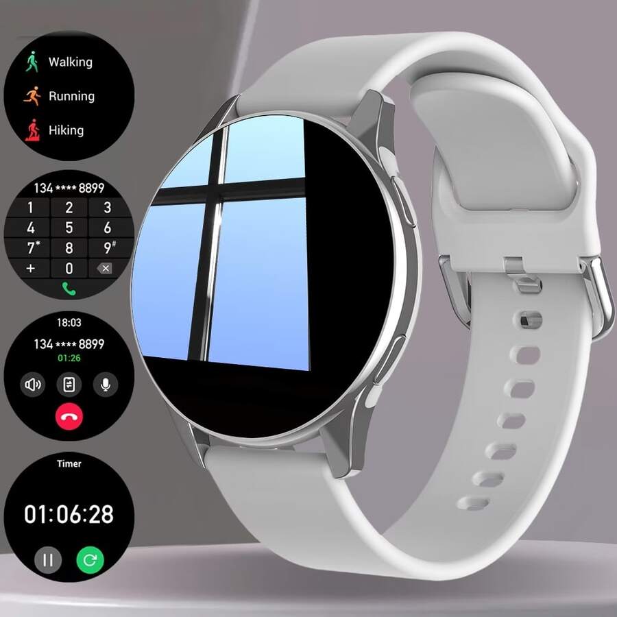 Smartwatch Watches Digital - สมาร์ทวอทช์, การโทร/กดหมายเลขแบบไร้สาย, โหมดมัลติสปอร์ต, การแจ้งเตือนและการปฏิเสธการโทร, การแจ้งเตือนข้อมูล, การแจ้งเตือนผ่าน