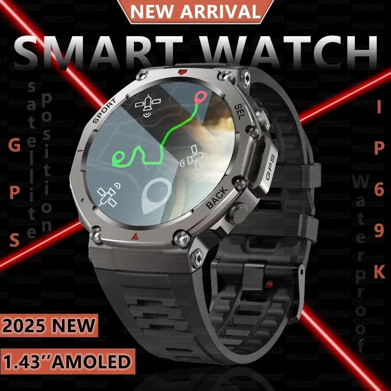 Watch Vs Smartwatch - North EDGE สมาร์ทวอท์ชจีพีเอส360*360หน้าจอ HD IP68กันน้ำระดับความสูงบารอมิเตอร์เข็มทิศติดตามสมาร์ทวอทช์สำหรับผู้ชาย VS