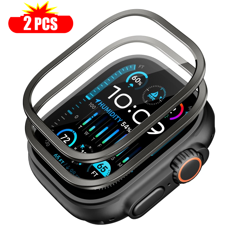 Smartwatch Apple Watches For Women - กระจกนิรภัย 2 ชิ้น สำหรับ Apple Watch