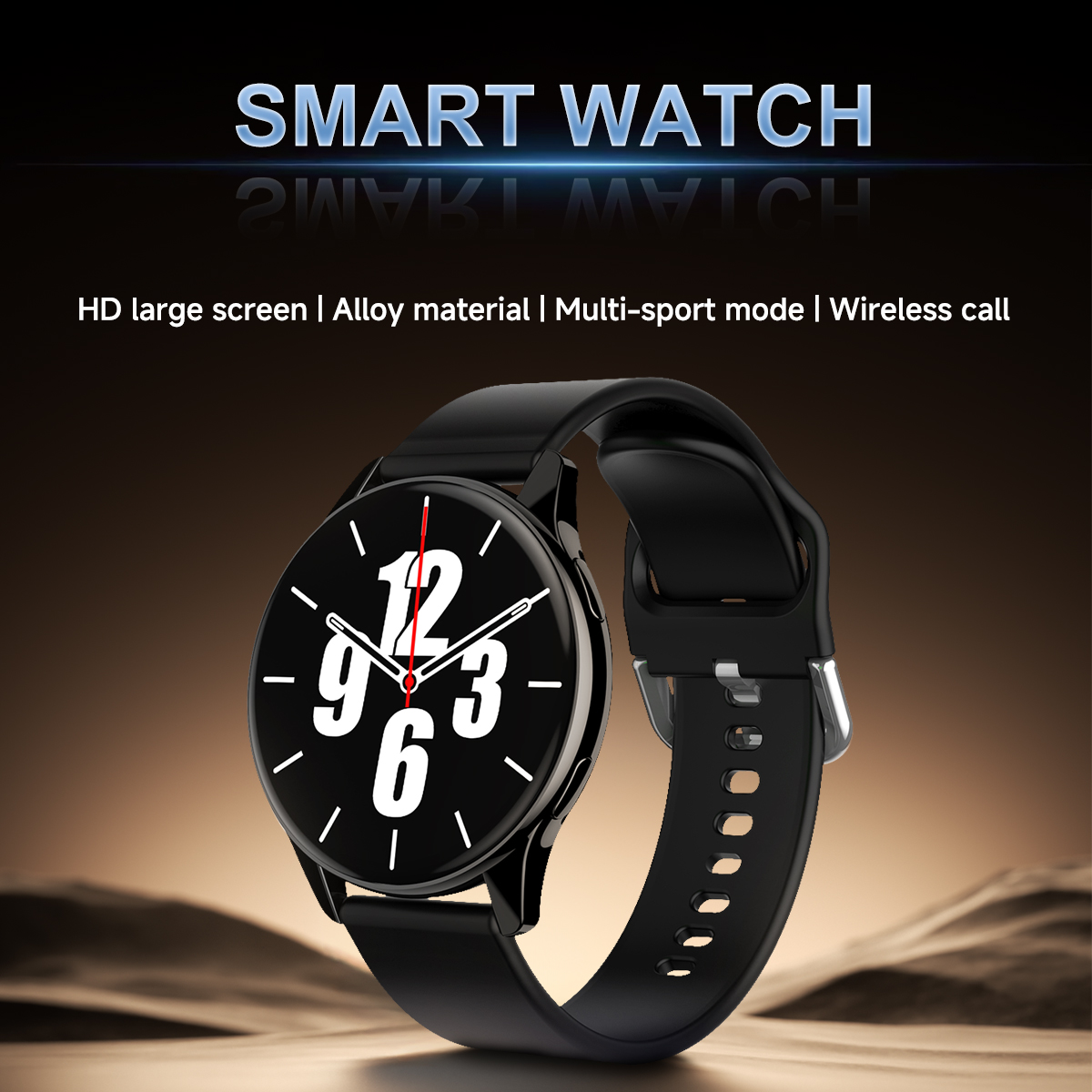 Watch 7 Smartwatch Iphone - 1 ชิ้น นาฬิกาสมาร์ทวอทช์สำหรับเล่นกีฬาแบบสัมผัสเต็มรูปแบบความละเอียดสูงสำหรับผู้ชายและผู้หญิง คุณสมบัติ โทรแบบไร้สาย รับสาย