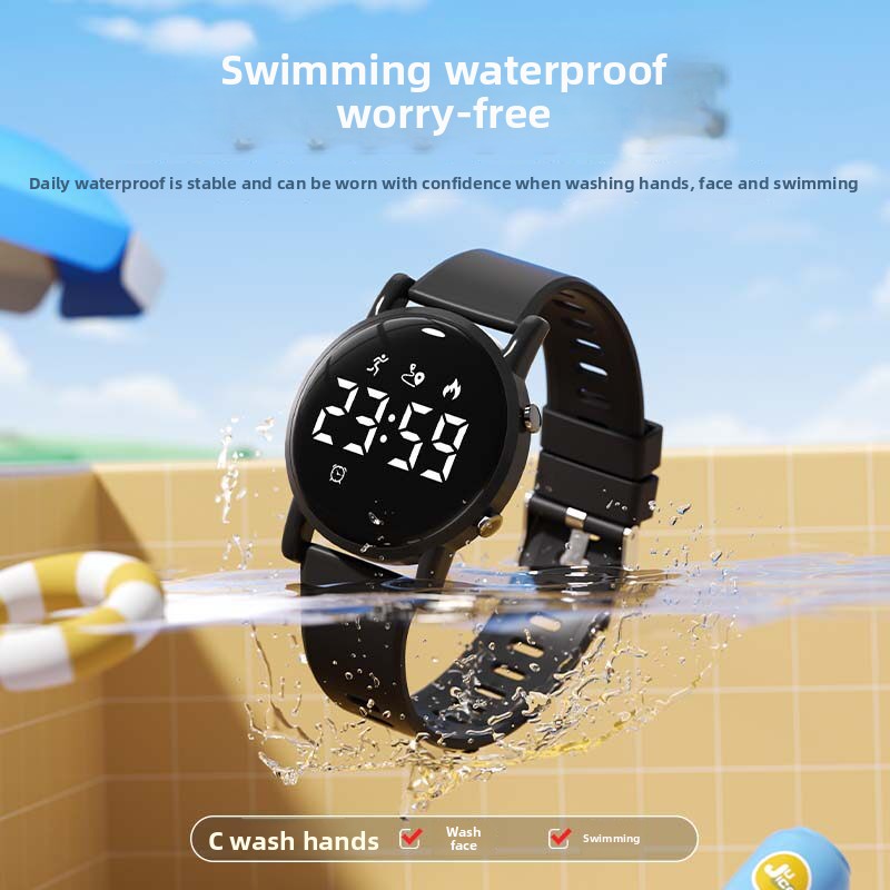 นาฬิกาอัจฉริยะสำหรับเด็กปี 202 - Smartwatch Digital Watches For Kid Boy With Alarm บทวิจารณ์และราคา