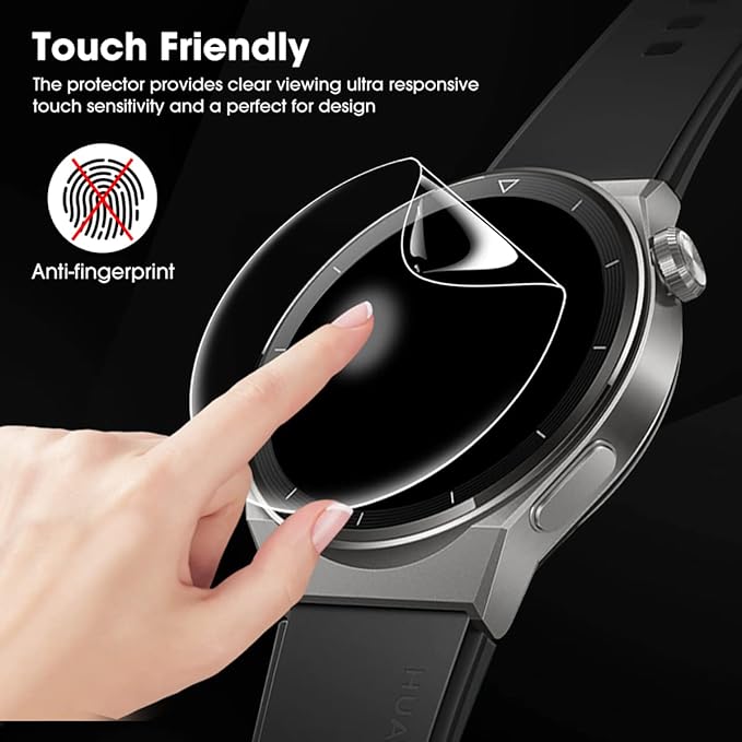 5-1 ชิ้นฟิล์มไฮโดรเจลแบบนุ่มสำ - Smartwatch Watch Huawei บทวิจารณ์และราคา