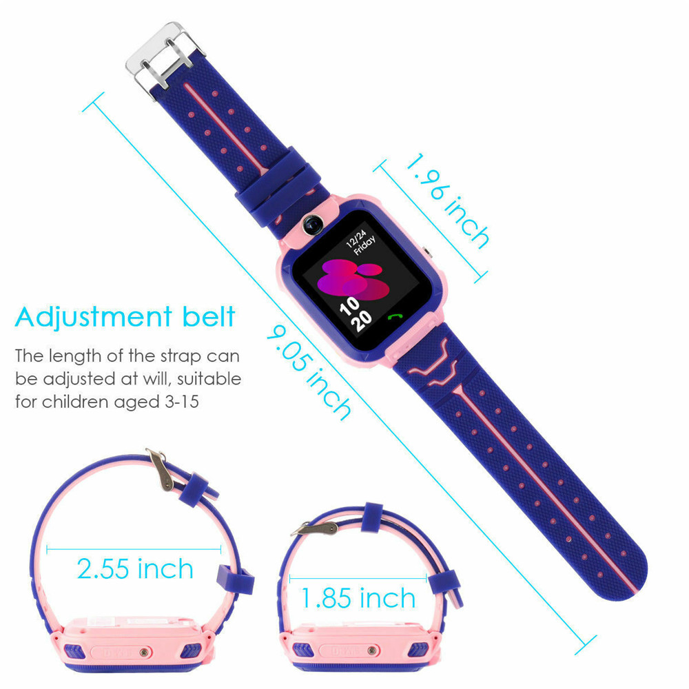2G เด็กดูสมาร์ท SOS โทรตําแหน่ - Smartwatch Watches Digital บทวิจารณ์และราคา