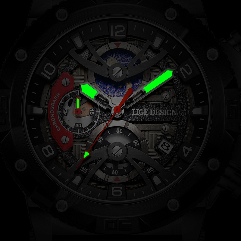 นาฬิกาข้อมือผู้ชาย LIGE แบรนด์ - Smartwatch Watches Brands For Men บทวิจารณ์และราคา