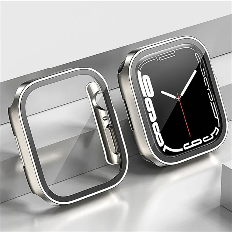 แก้ว + ฝาครอบสําหรับ Apple Wat - Smartwatch Apple Watches For Women บทวิจารณ์และราคา