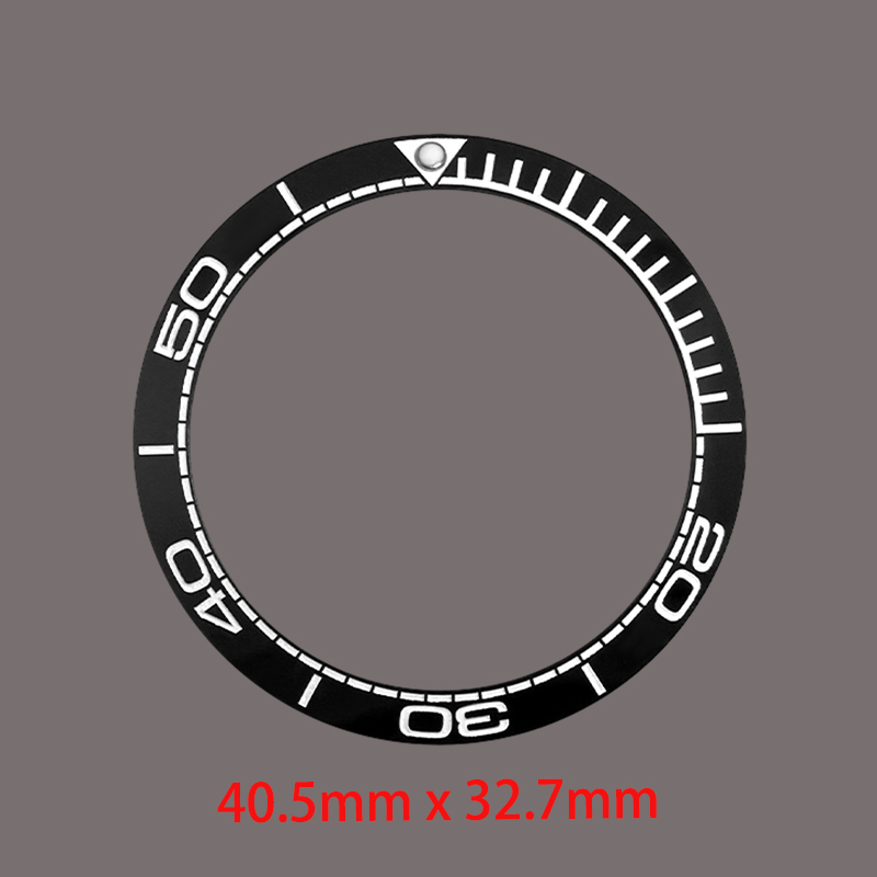 40.5 มม.x 32.7 มม.โค้งเซรามิค  - Watch Bezel Insert บทวิจารณ์และราคา