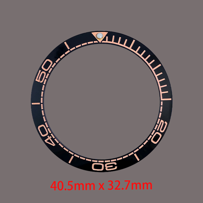 40.5 มม.x 32.7 มม.โค้งเซรามิค  - Watch Bezel Insert บทวิจารณ์และราคา