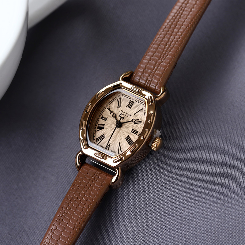 JULIUS นาฬิกา JA-544 Vintage D - Minimalist Thin Watch บทวิจารณ์และราคา