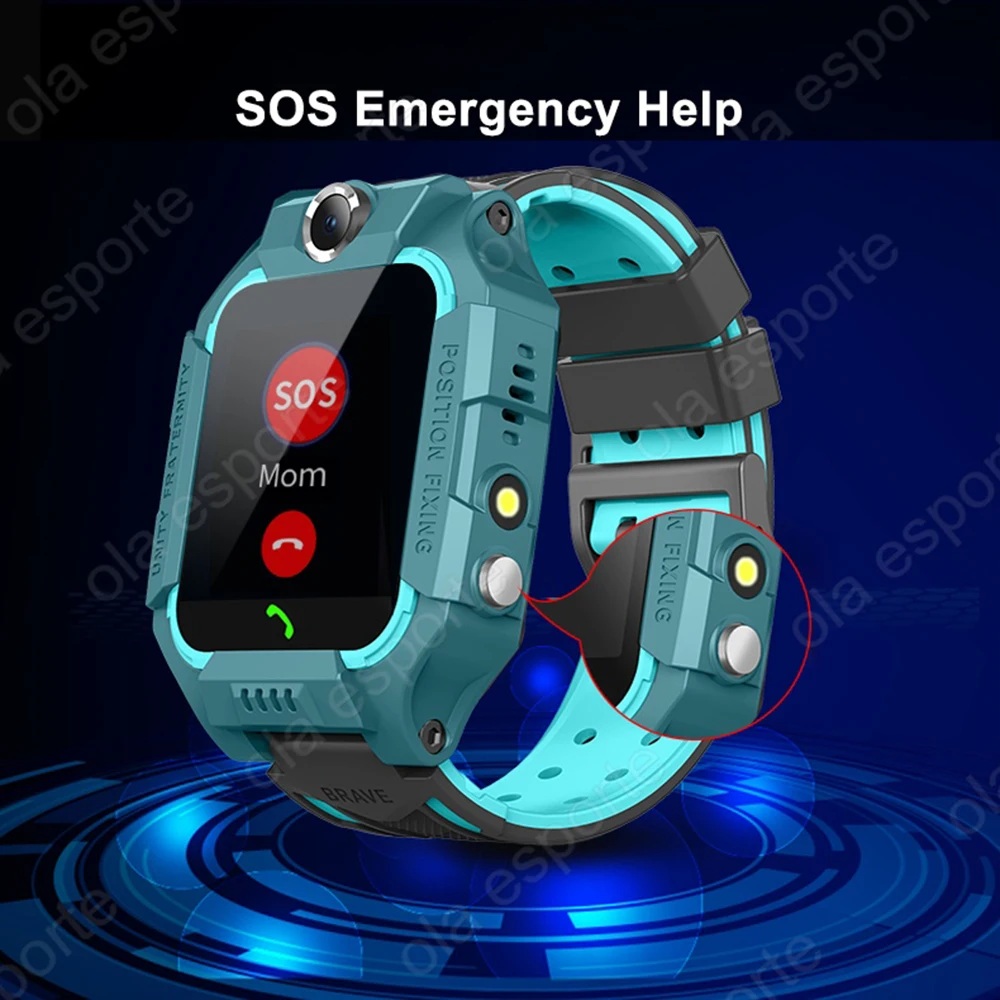 Q12 สมาร์ทวอทช์สำหรับเด็ก 2G โ - Smartwatch Digital Watches For Kid Boy With Alarm บทวิจารณ์และราคา