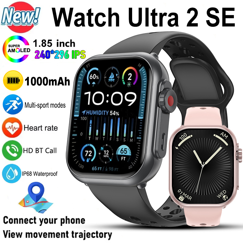สมาร์ทนาฬิกา Ultra 2 SE ผู้ชาย - Smartwatch Apple Watches For Women บทวิจารณ์และราคา