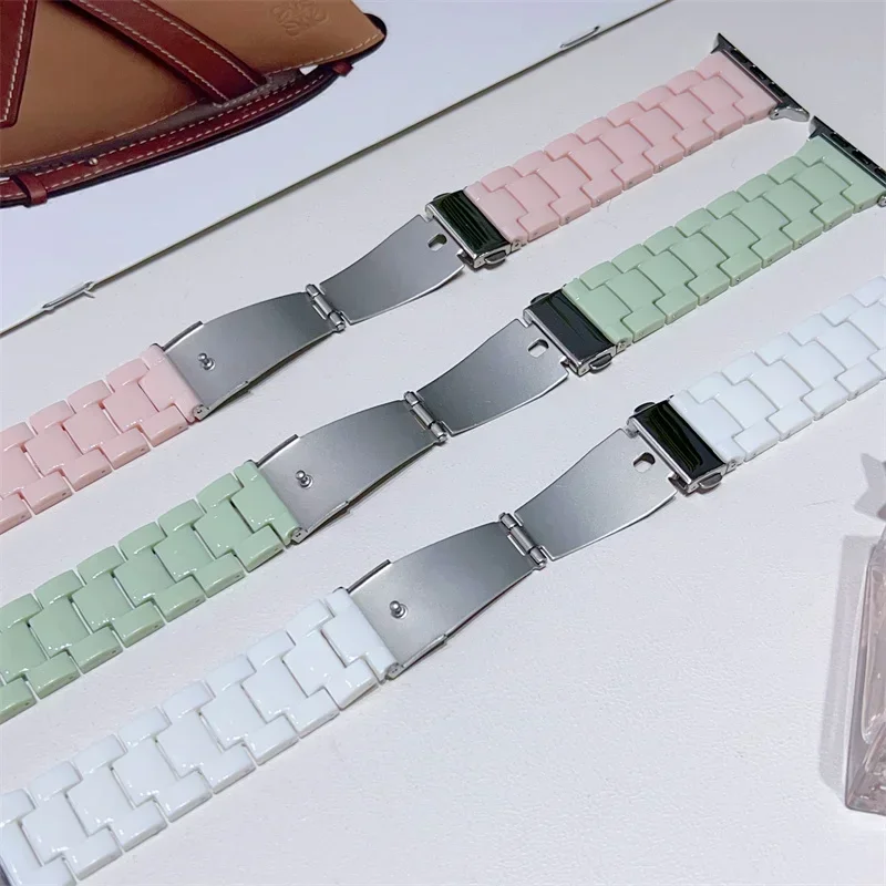 สายนาฬิกา + กรณี + แก้วสําหรับ - Smartwatch Apple Watches For Women บทวิจารณ์และราคา