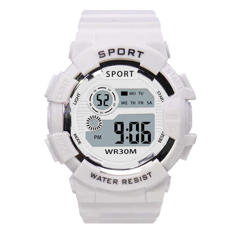แฟชั่นนาฬิกาเด็กส่องสว่างกันน้ - Smartwatch Digital Watches For Kid Boy With Alarm บทวิจารณ์และราคา