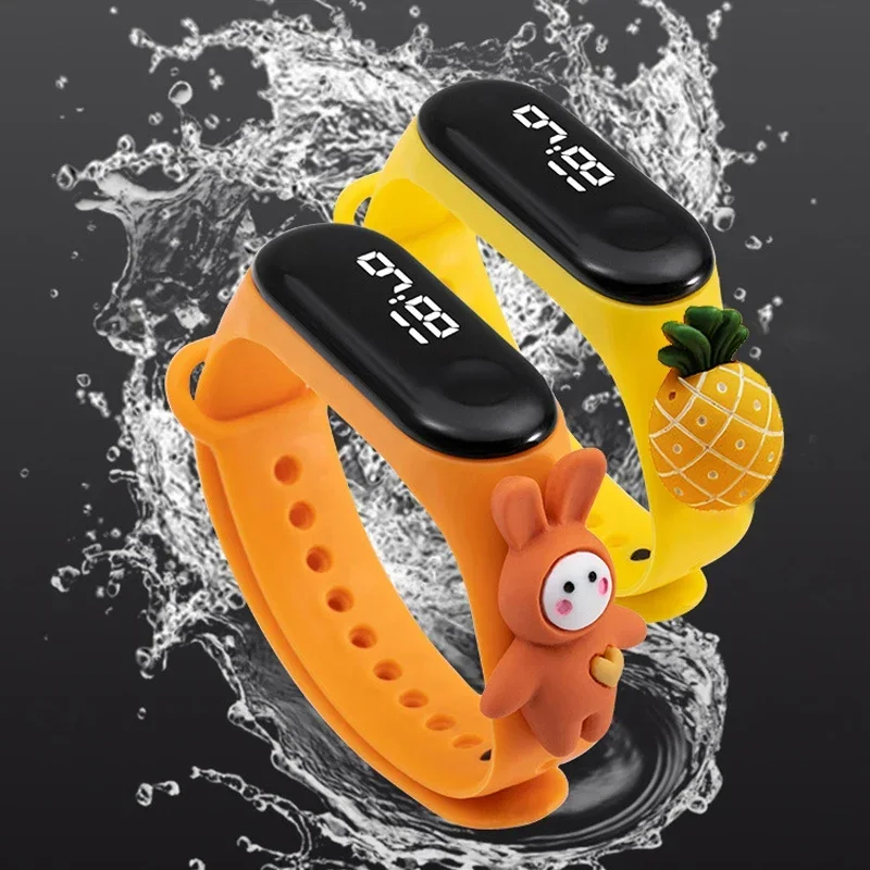 นาฬิกาข้อมือเด็กกันน้ำ หน้าจอส - Smartwatch Watches Digital บทวิจารณ์และราคา