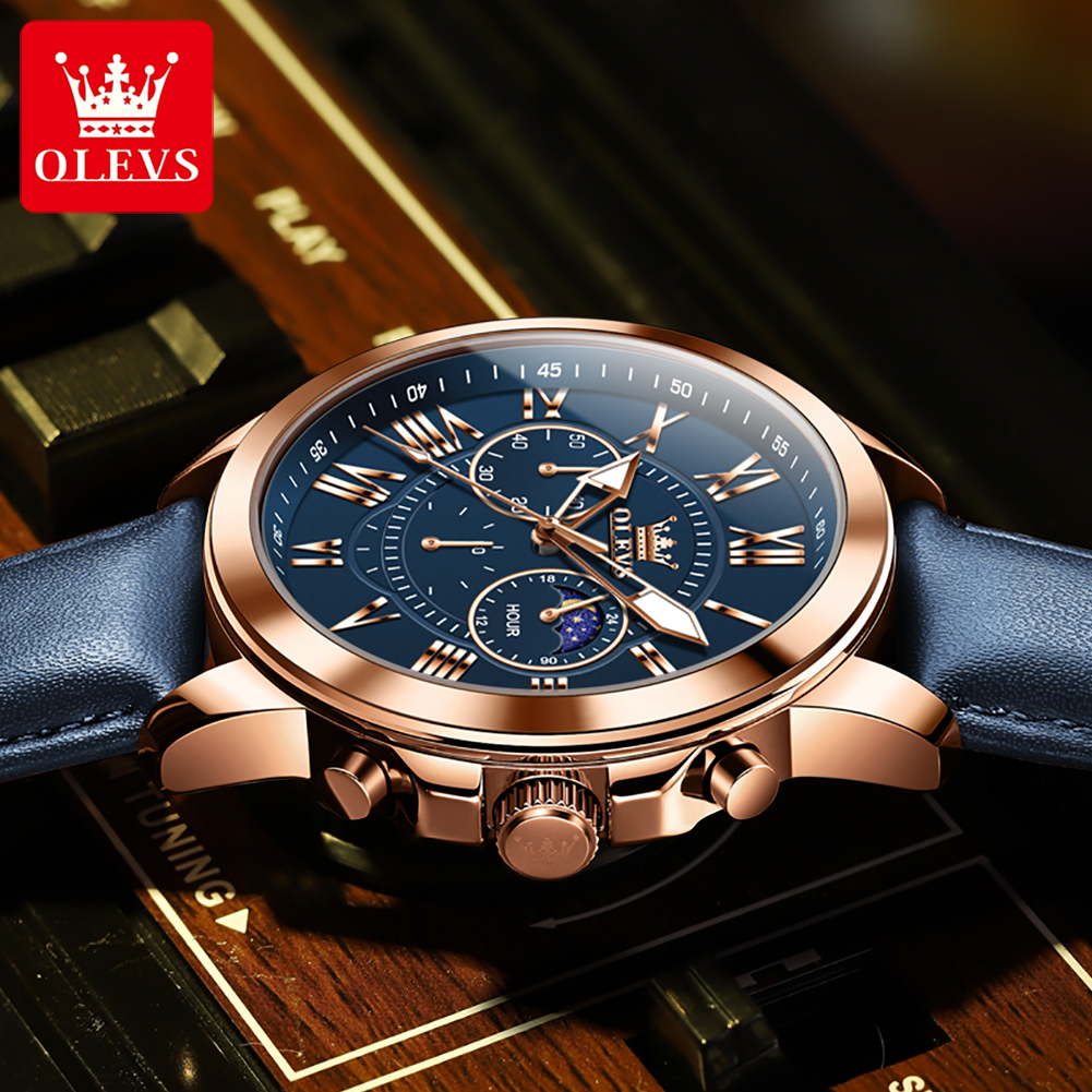 นาฬิกาข้อมือผู้ชาย OLEVS 3632  - Smartwatch Watches Brands For Men บทวิจารณ์และราคา