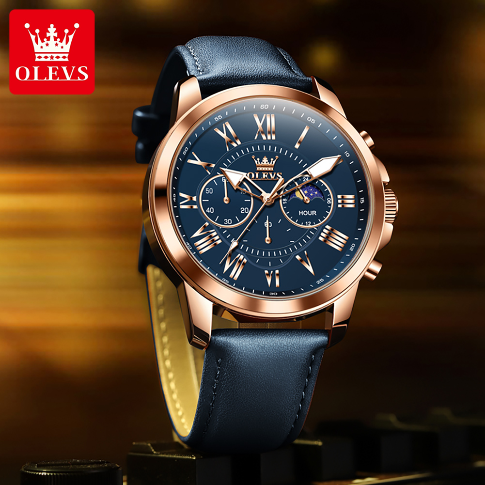 นาฬิกาข้อมือผู้ชาย OLEVS 3632  - Smartwatch Watches Brands For Men บทวิจารณ์และราคา
