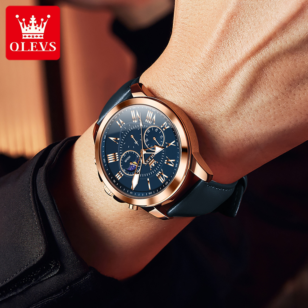 นาฬิกาข้อมือผู้ชาย OLEVS 3632  - Smartwatch Watches Brands For Men บทวิจารณ์และราคา