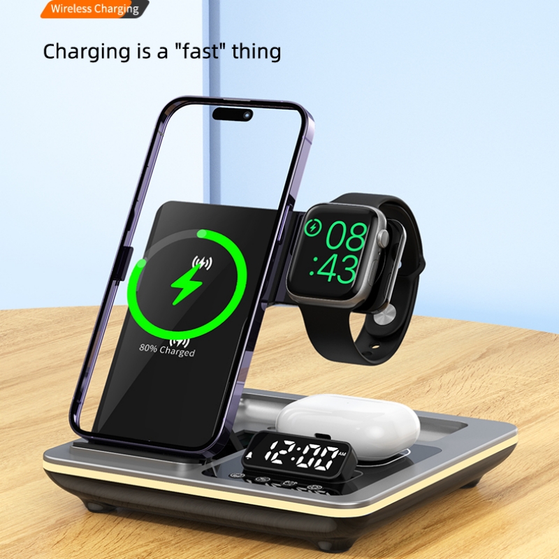 แท่นชาร์จไร้สาย 5 in 1 พร้อมไฟ - Smartwatch Watches Compatible With Iphone บทวิจารณ์และราคา