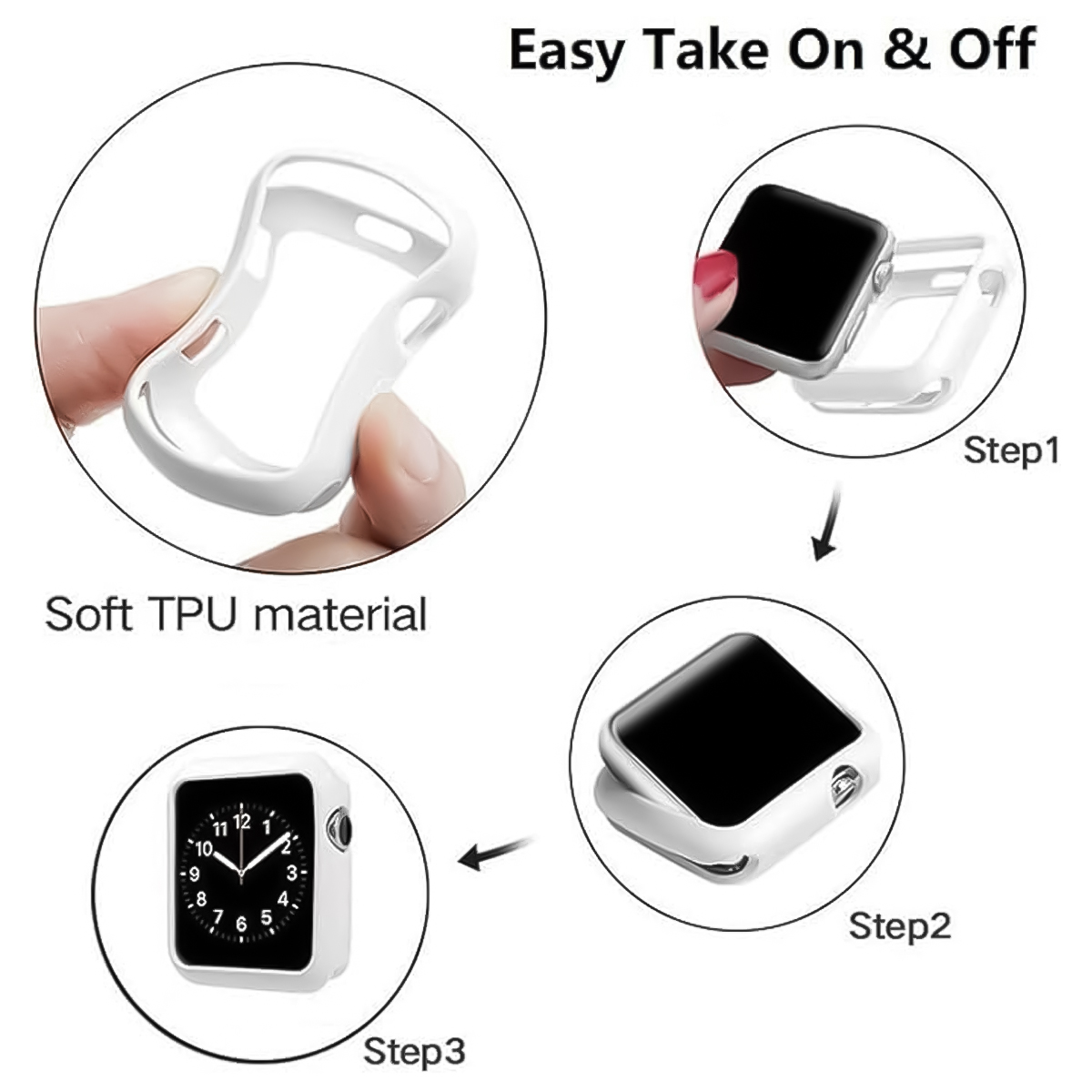 เคสซิลิโคน TPU สำหรับ Huawei W - Smartwatch Watch Huawei บทวิจารณ์และราคา