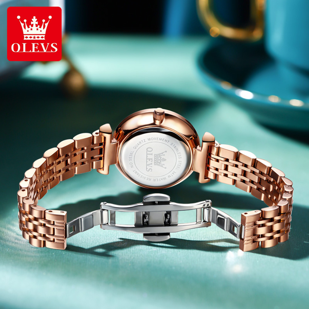 นาฬิกาข้อมือผู้หญิง OLEVS 5536 - Ladies Fashion Watch บทวิจารณ์และราคา