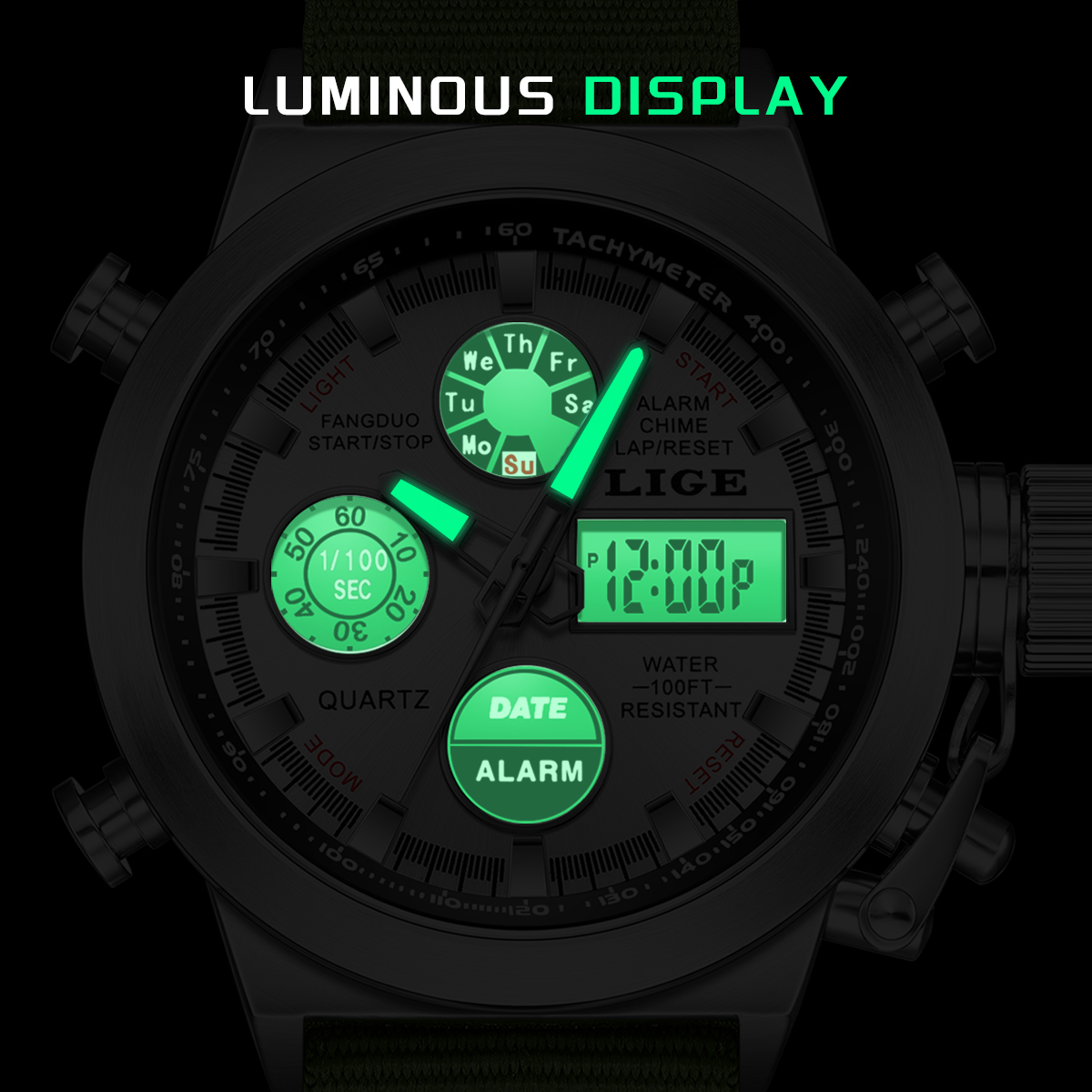 นาฬิกาข้อมือผู้ชาย LIGE แบรนด์ - Smartwatch Watches Brands For Men บทวิจารณ์และราคา