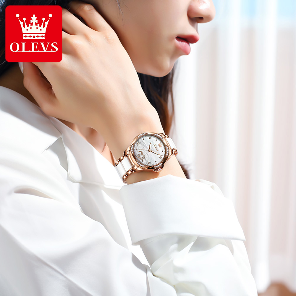 OLEVS 6631 นาฬิกาผู้หญิงที่สง่ - Ladies Fashion Watch บทวิจารณ์และราคา