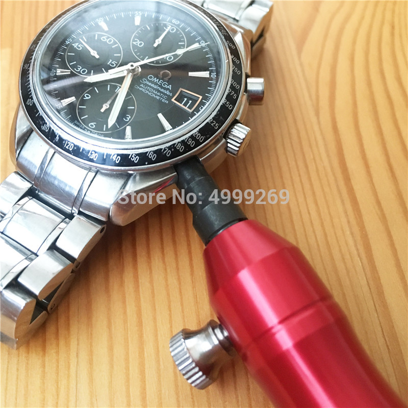 ไขควงเหล็กสําหรับ Ome ga Speed - Watch Crown Pusher บทวิจารณ์และราคา