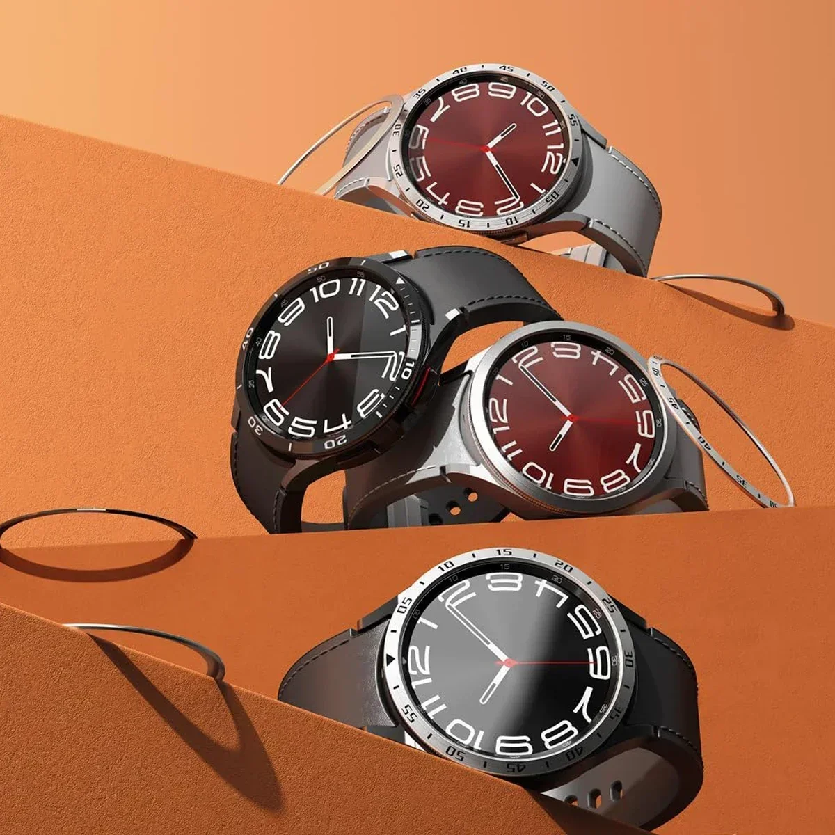 ขอบโลหะแบบร้อนสำหรับ Samsung G - Watch Bezel Insert บทวิจารณ์และราคา