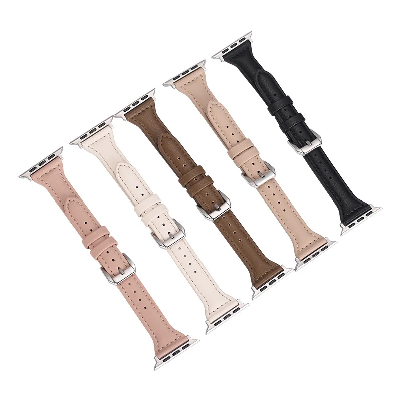 สายหนังบางสําหรับ Apple Watch  - Smartwatch Apple Watches For Women บทวิจารณ์และราคา