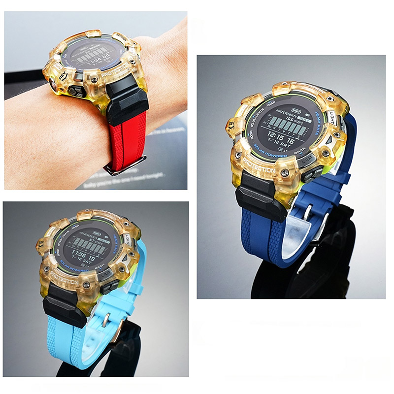 สายยาง FKM สำหรับนาฬิกา G-SHOC - Smartwatch Casio Watches For Men บทวิจารณ์และราคา