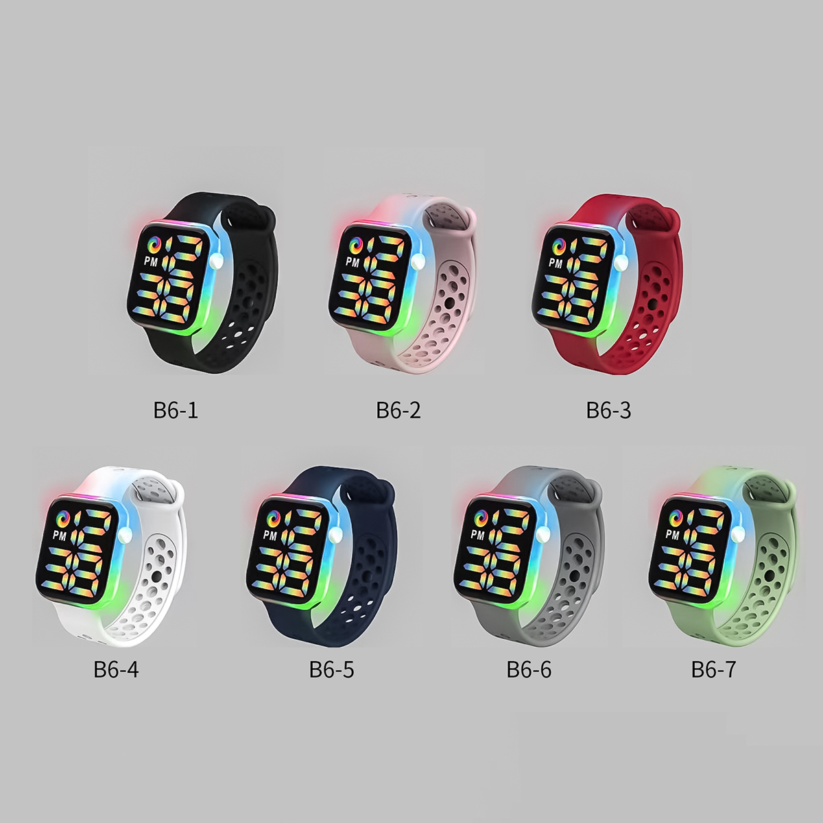 เด็กนาฬิกาอิเล็กทรอนิกส์อัจฉริ - Smartwatch Watches Digital บทวิจารณ์และราคา