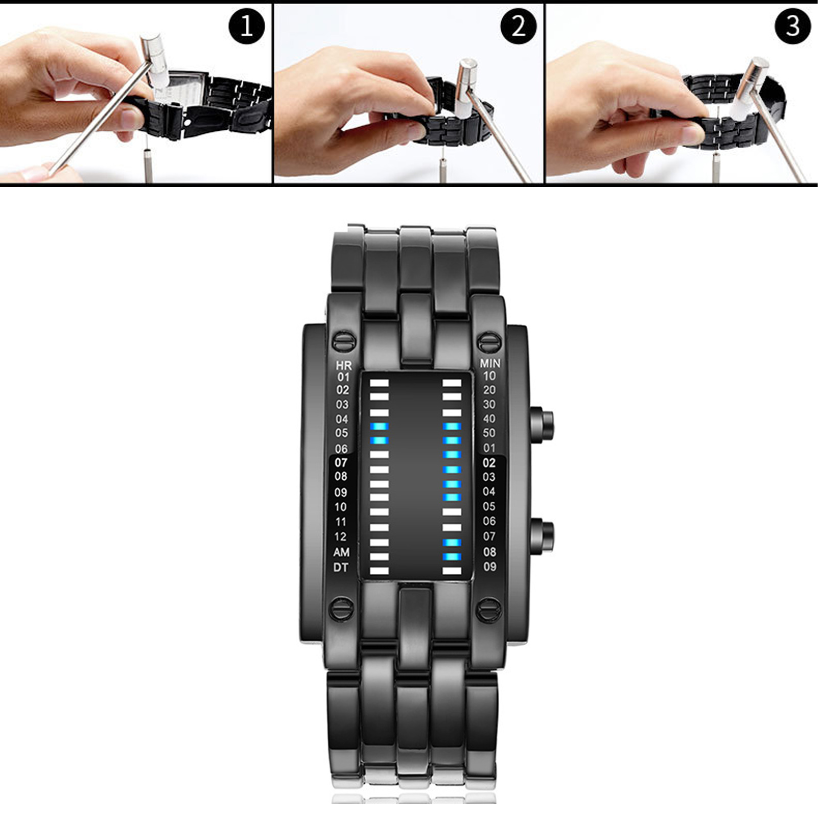 นาฬิกาอิเล็กทรอนิกส์ดิจิตอล LE - Smartwatch Premium Watches For Men บทวิจารณ์และราคา