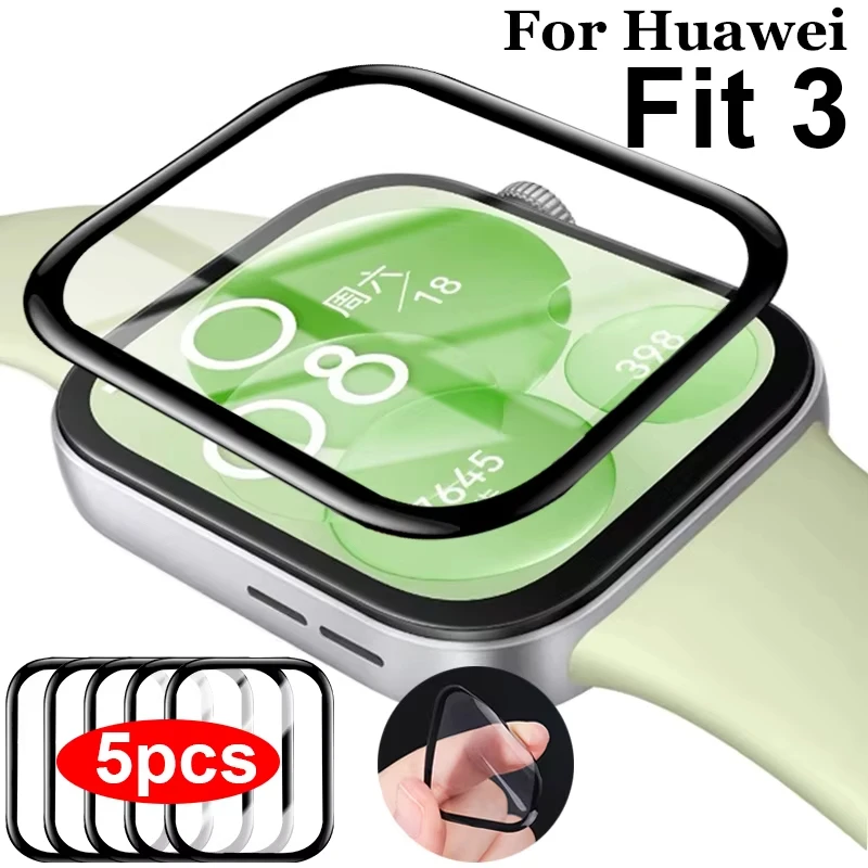 1-5Pcs 9D โค้งฟิล์มสําหรับ Hua - Smartwatch Watch Huawei บทวิจารณ์และราคา