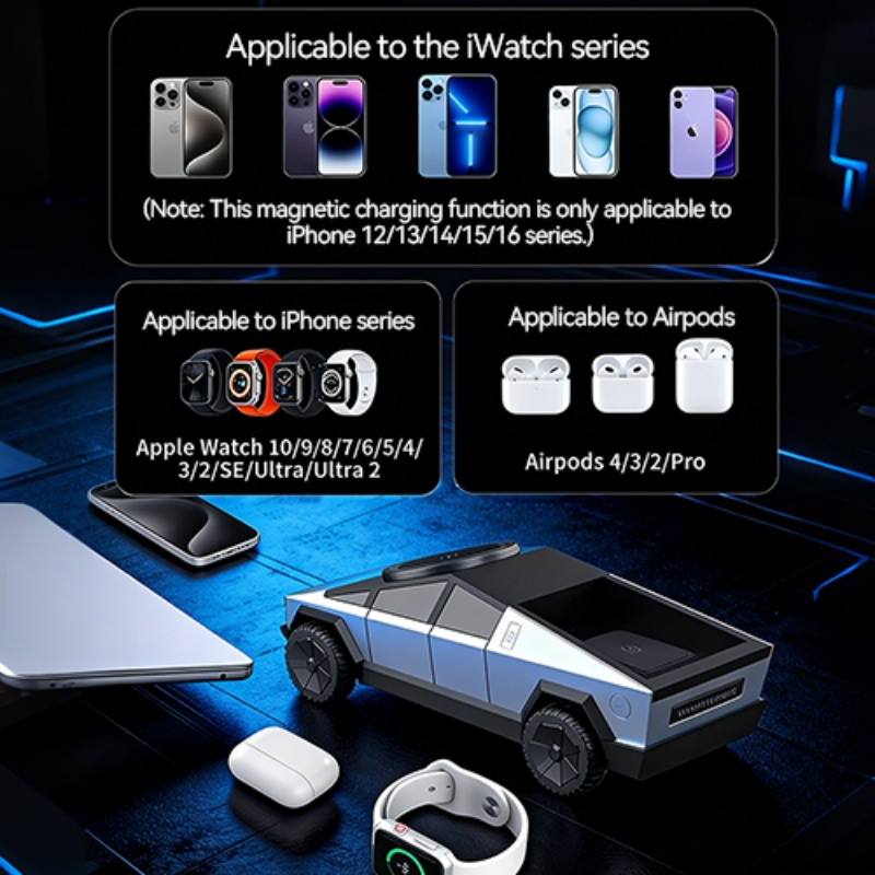 แท่นวางเดสก์ท็อป 3-in-1 CyberD - Smartwatch Watches Compatible With Iphone บทวิจารณ์และราคา