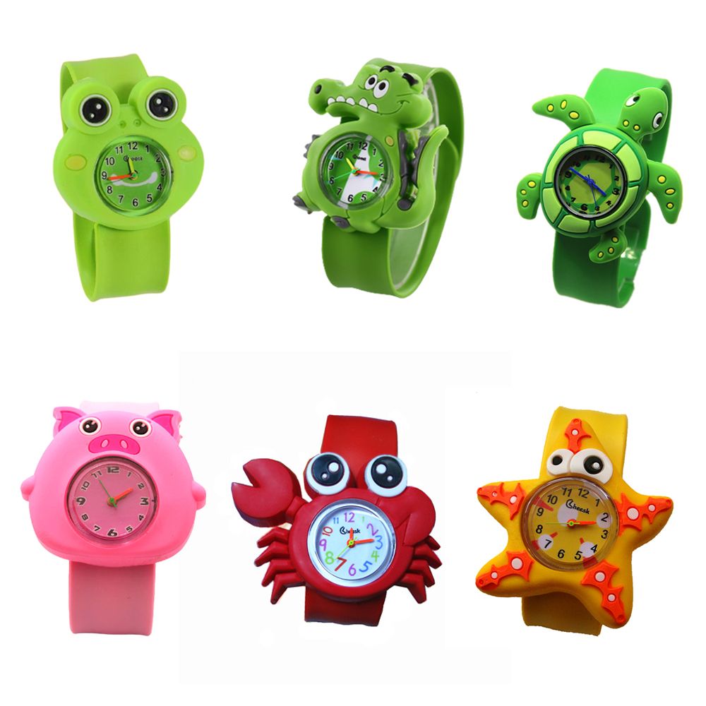 นาฬิกาข้อมือควอตซ์ 3 มิติ ลายก - Smartwatch Watches Useful Gift For Boys บทวิจารณ์และราคา
