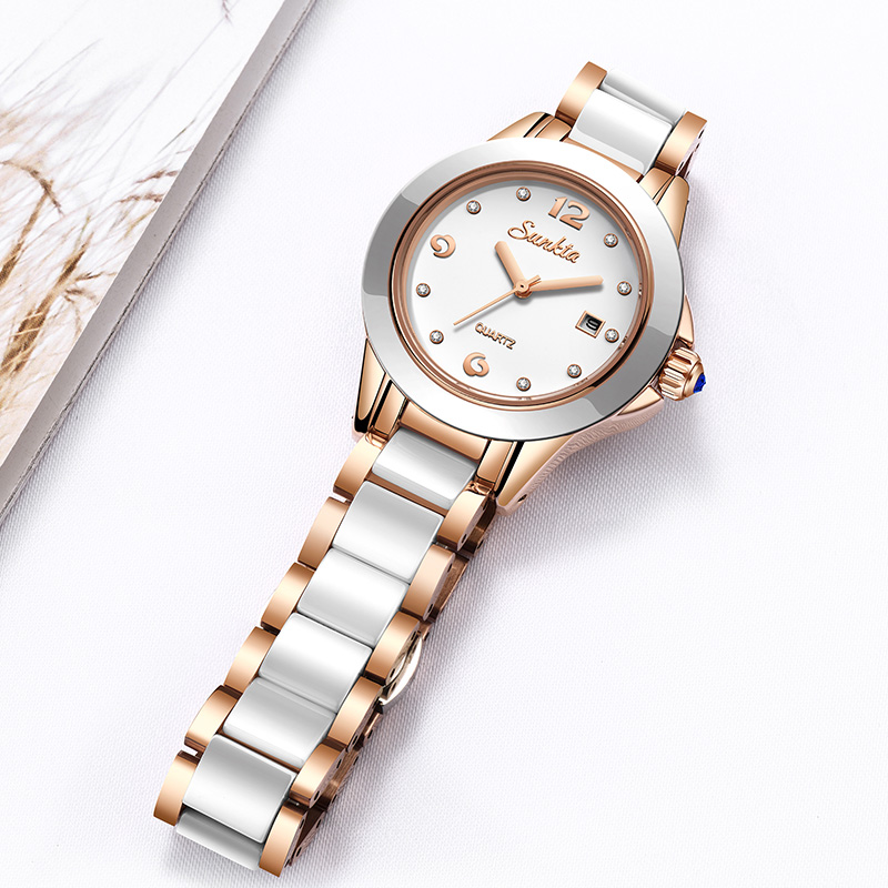 ซุนก้าต้าแฟชั่นนาฬิกาควอทซ์ผู้ - Ladies Fashion Watch บทวิจารณ์และราคา