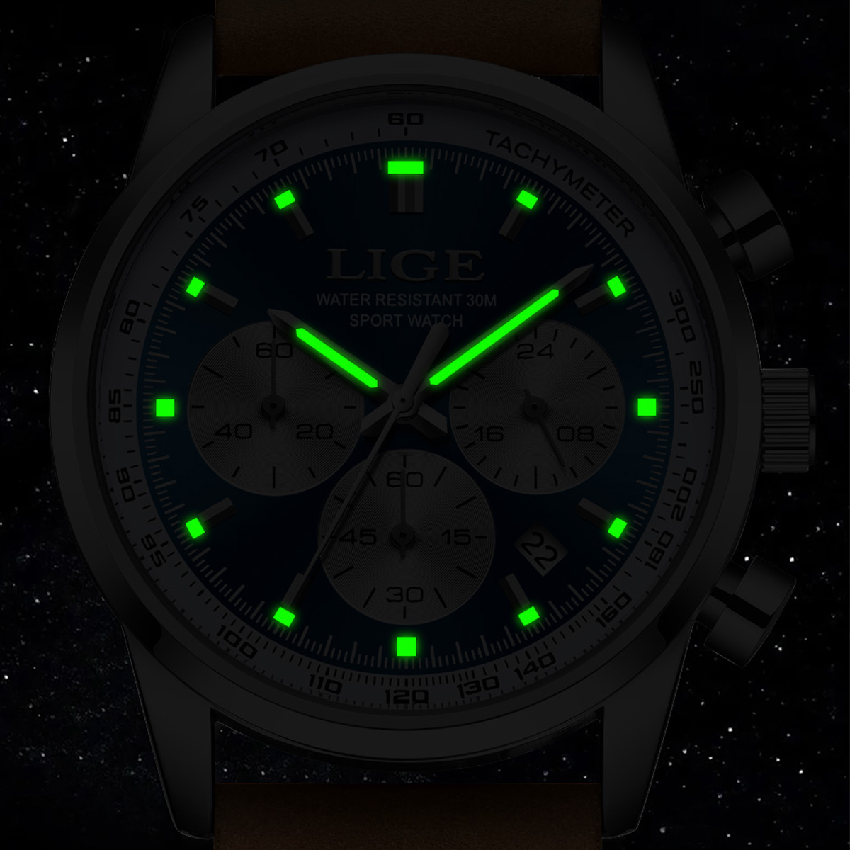 LIGE แบรนด์ชั้นนำนาฬิกาควอทซ์ผ - Smartwatch Watches Brands For Men บทวิจารณ์และราคา