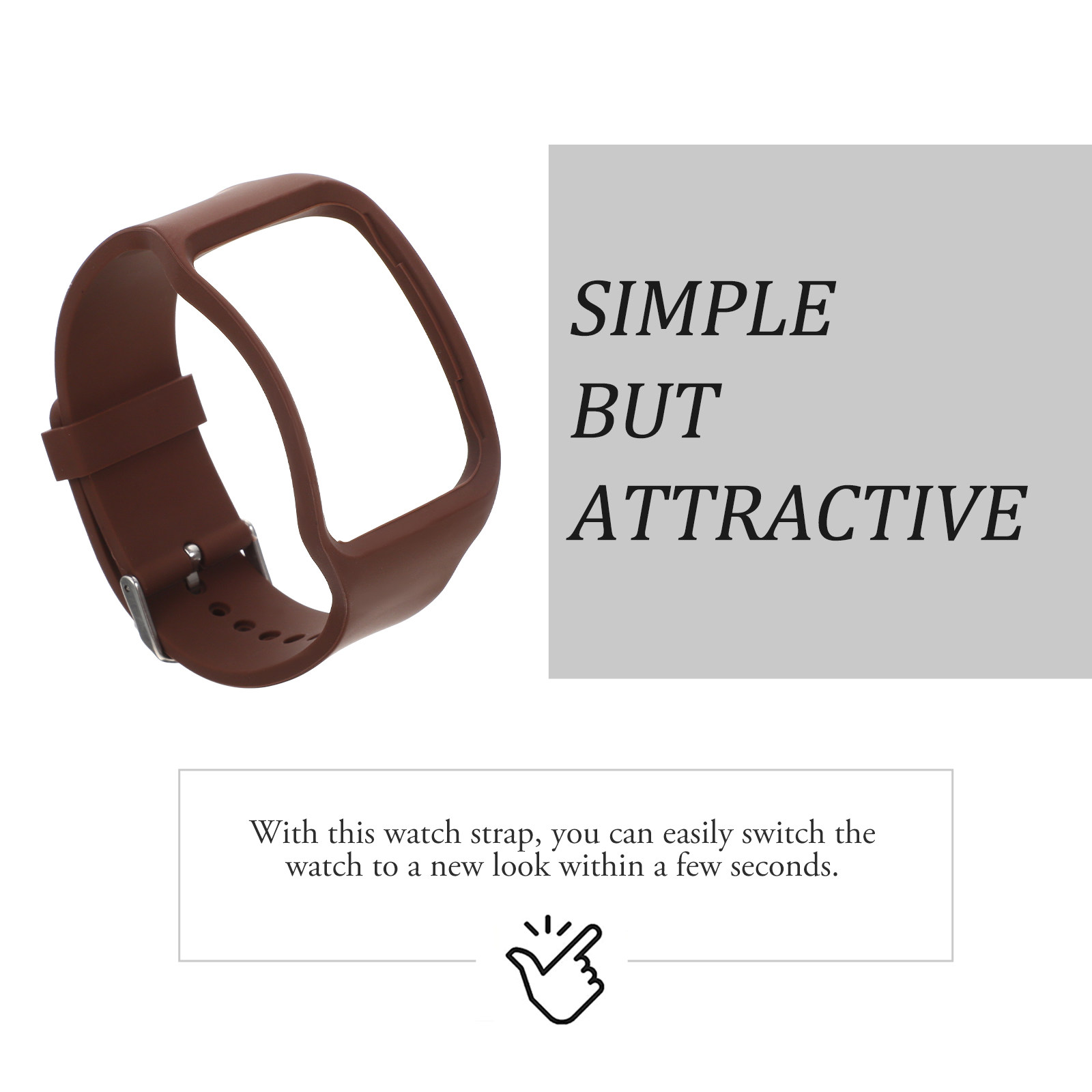 สายนาฬิกาสมาร์ทวอทช์ วัสดุ TPE - Smartwatch Premium Watches For Men บทวิจารณ์และราคา