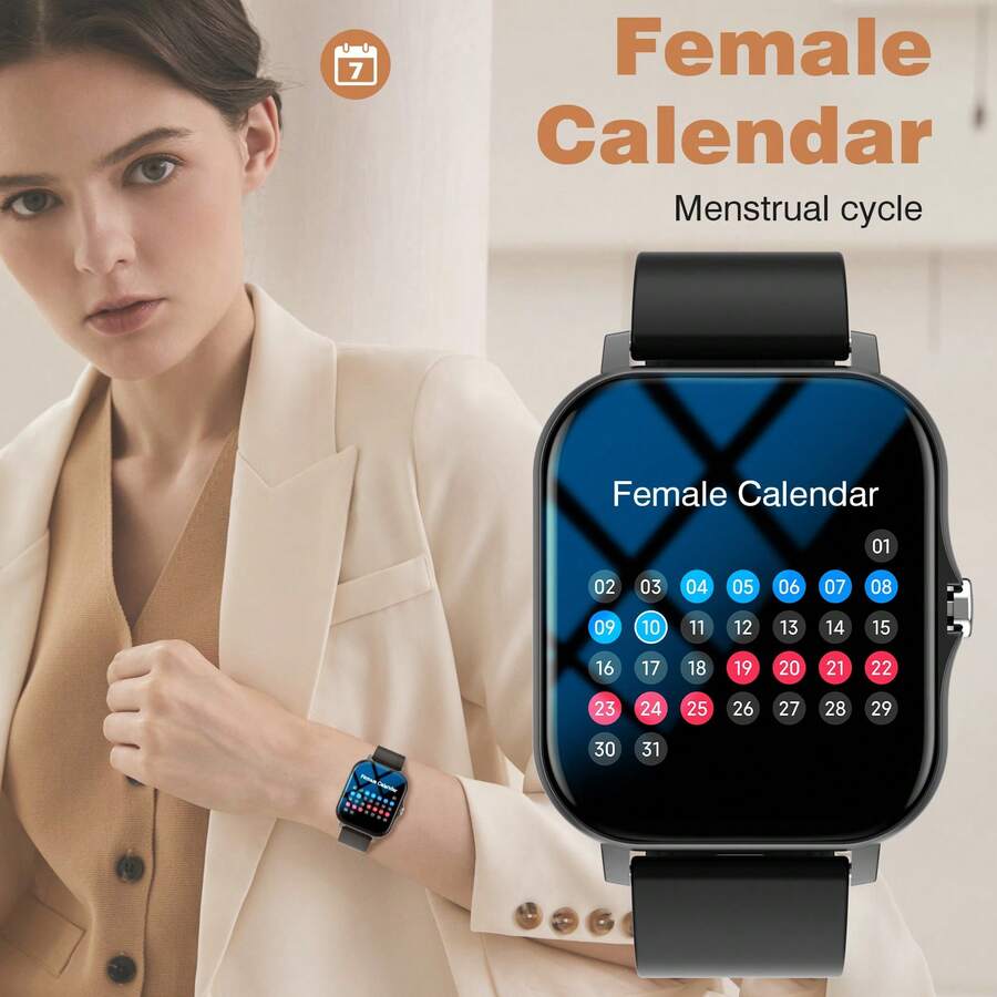 สมาร์ทวอทช์พร้อมฟังก์ชันโทรไร้ - Smartwatch Watches Digital บทวิจารณ์และราคา