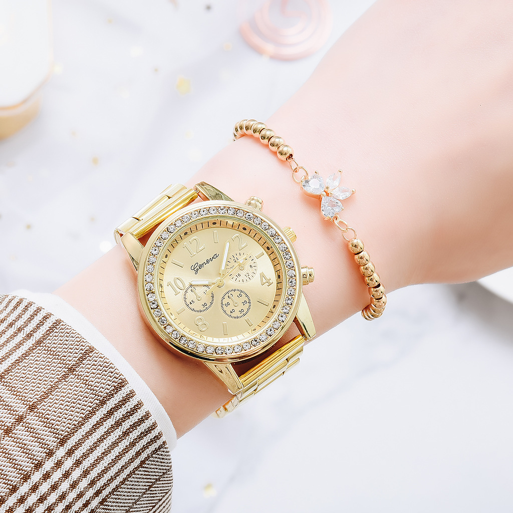 นาฬิกาผู้หญิงสีทองสไตล์คลาสสิก - Minimalist Thin Watch บทวิจารณ์และราคา
