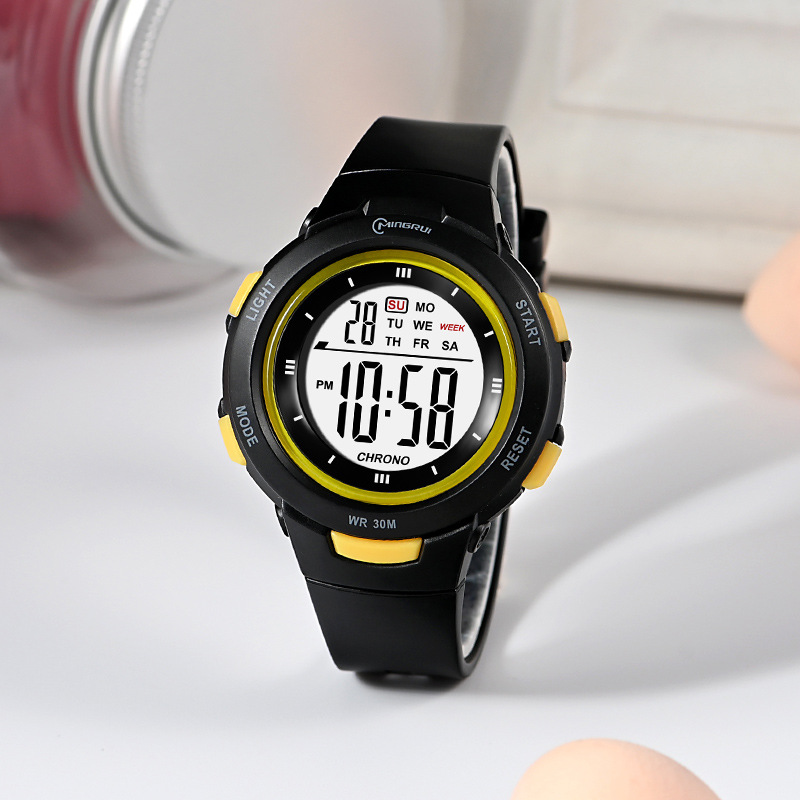 อุทัย CE49 นาฬิกาเด็กแฟชั่นนาฬ - Smartwatch Digital Watches For Kid Boy With Alarm บทวิจารณ์และราคา