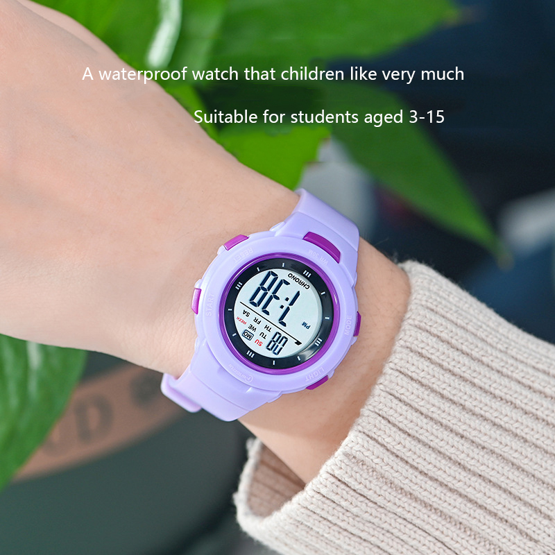 อุทัย CE49 นาฬิกาเด็กแฟชั่นนาฬ - Smartwatch Digital Watches For Kid Boy With Alarm บทวิจารณ์และราคา