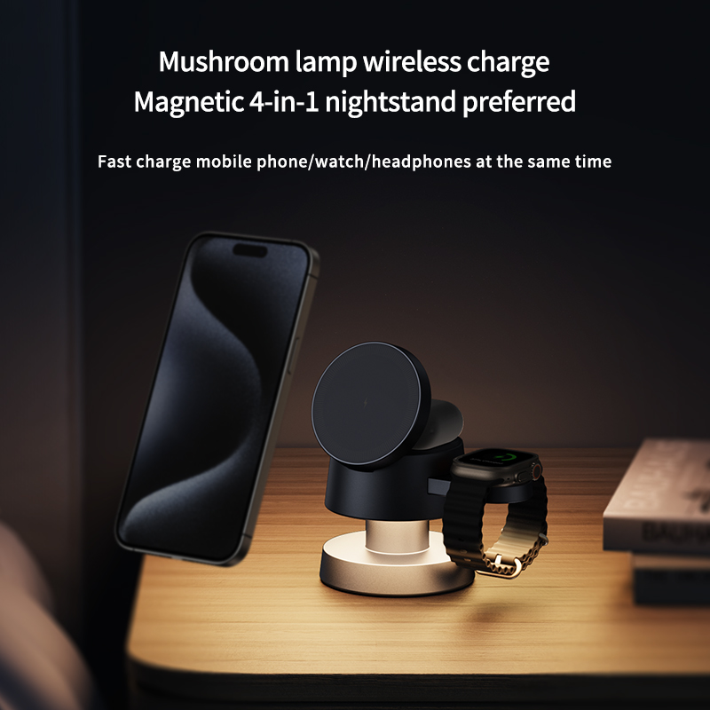 3 in 1 Wireless Charger สําหรั - Smartwatch Watches Compatible With Iphone บทวิจารณ์และราคา