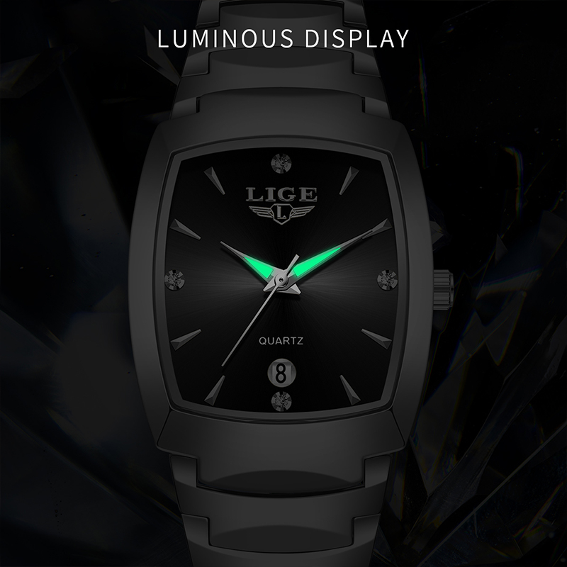 LIGE นาฬิกาผู้หญิงธุรกิจหรูหรา - Ladies Fashion Watch บทวิจารณ์และราคา