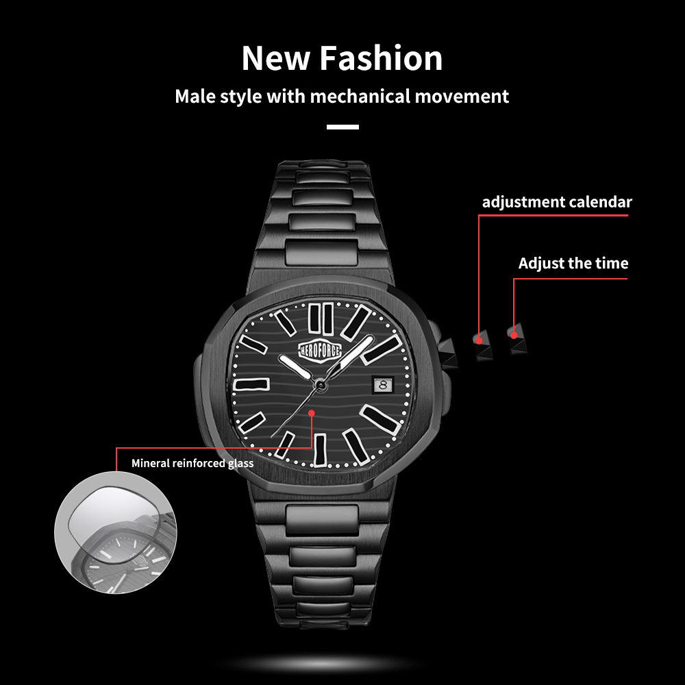 HEROFORCE นาฬิกาผู้ชายกันน้ำแซ - Smartwatch Watches Brands For Men บทวิจารณ์และราคา