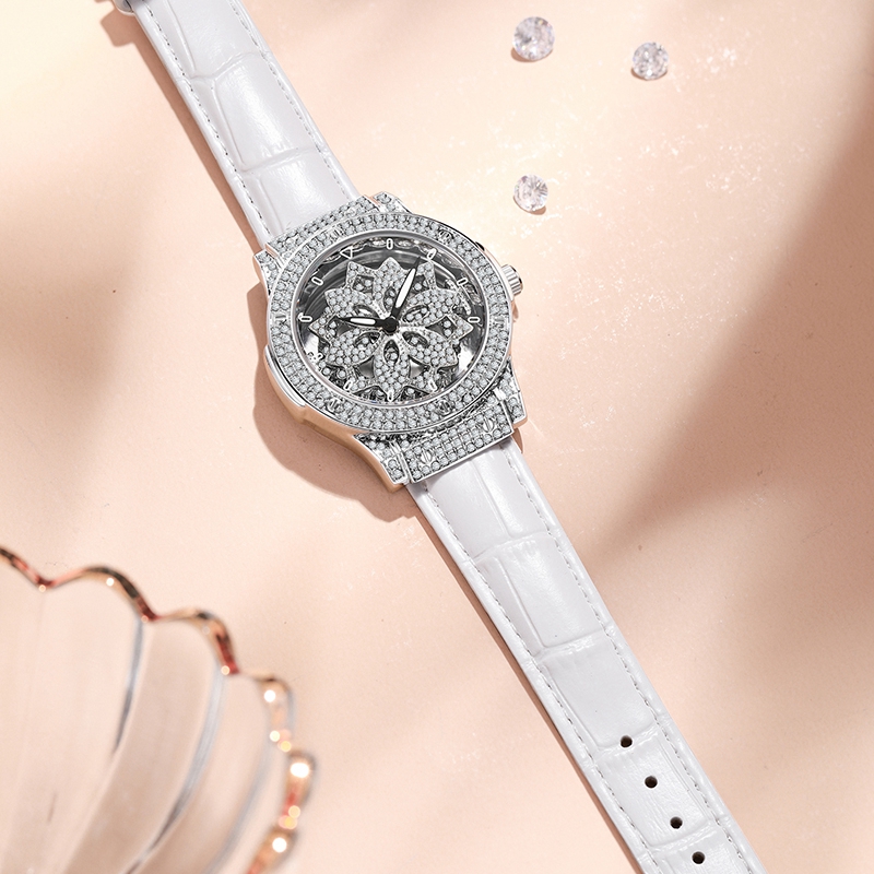 แบรนด์นาฬิกาผู้หญิงนาฬิกาเพชรน - Smartwatch Watches For Women Branded บทวิจารณ์และราคา